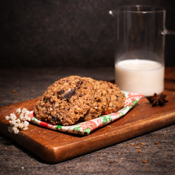 Galleta De Avena Con Chocolate